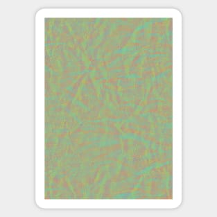 Colourful Abstract Crumpled Paper Sticker